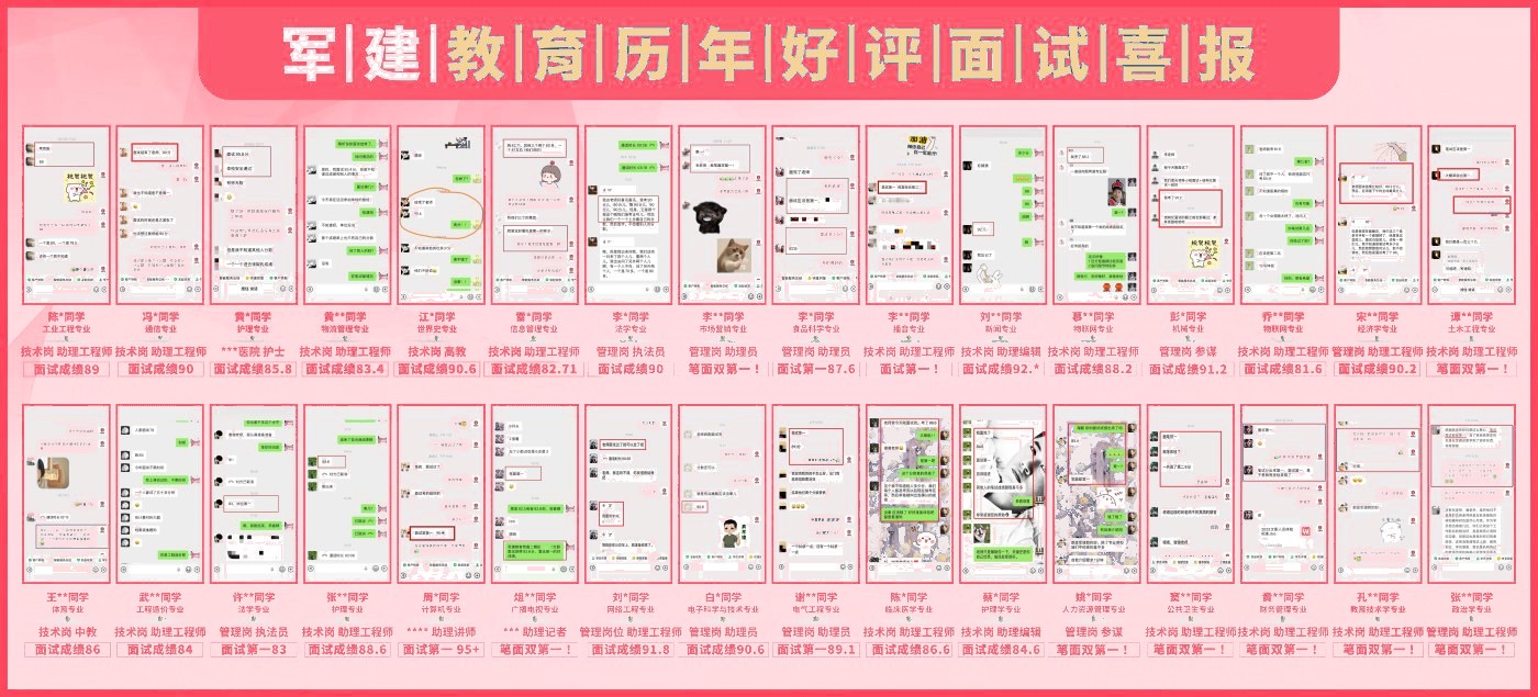 2025军队文职管理岗上岸喜报